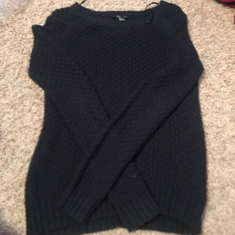 forever 21 knitted crewneck sweater